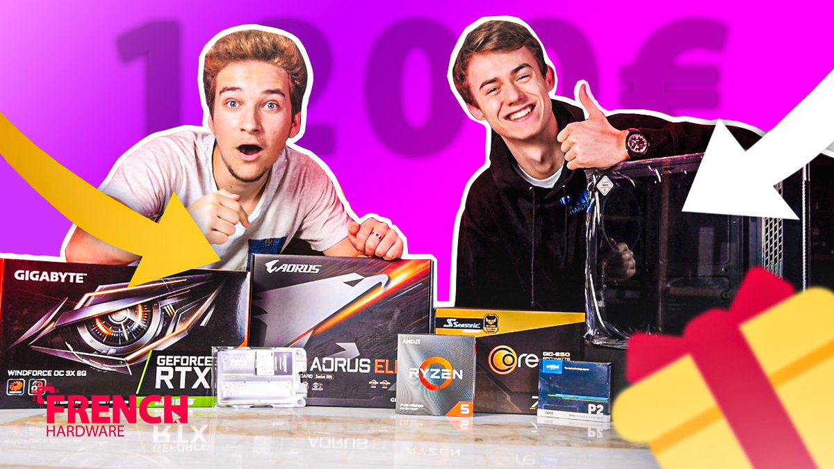 FRhardware's tweet photo. https://t.co/rOGAfuAhrC LA VIDÉO OÙ MONTE LE PC GAMER DU CONCOURS ! 😍🎁 Max de RT’S @CybertekConcept @FlowUPofficiel https://t.co/1JJGqHl2O8