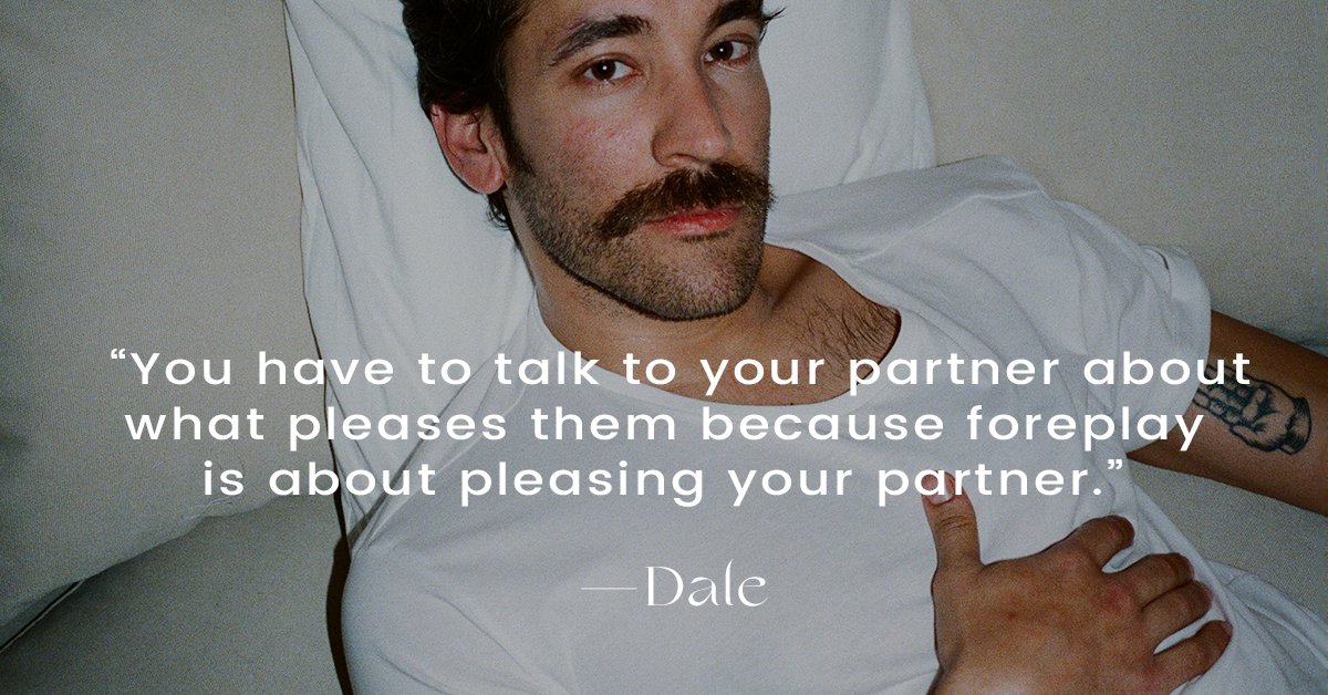 SKYNCondoms's tweet photo. « You have to talk to your partner about what pleases them because foreplay is about pleasing your partner.» Dale. #DontSkipForeplay https://t.co/JefsCGb0a0
