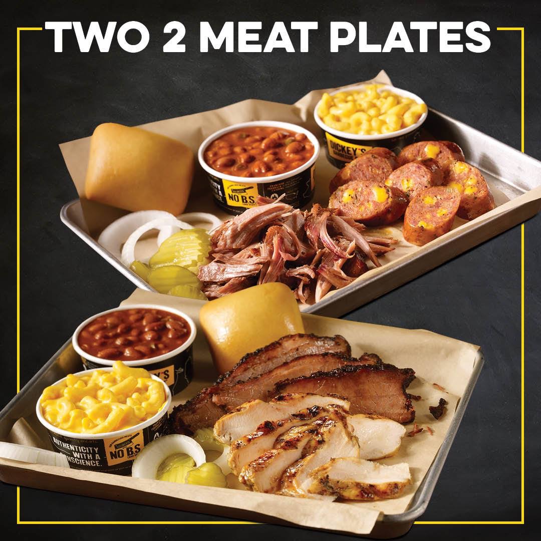 DickeysBBQJxn's tweet photo. We’ll take care of any prep work when you order #2for24 for lunch–Order now at https://t.co/NZlOPyhHzt with our APP or call 866-BARBECUE
      
https://t.co/fEdfAmoCyb https://t.co/KFBrdBzOGa