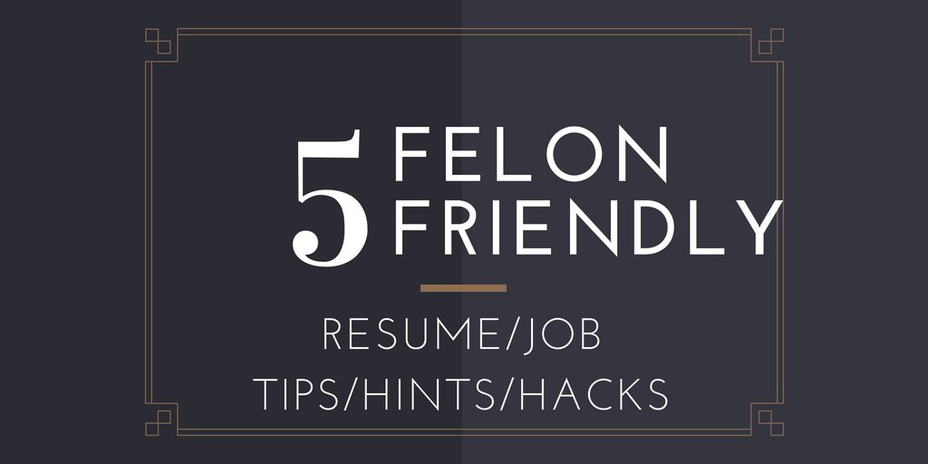 aza_enigma's tweet image. Just a few tips for felons and building your resume with a conviction on your record. #felonfriendly #tips #lifeafterlockup #resources #secondchances thefriendlyfelon.com/2018/04/27/imp…