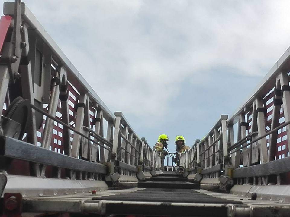 Melding schoorsteenbrand Ridderkerk