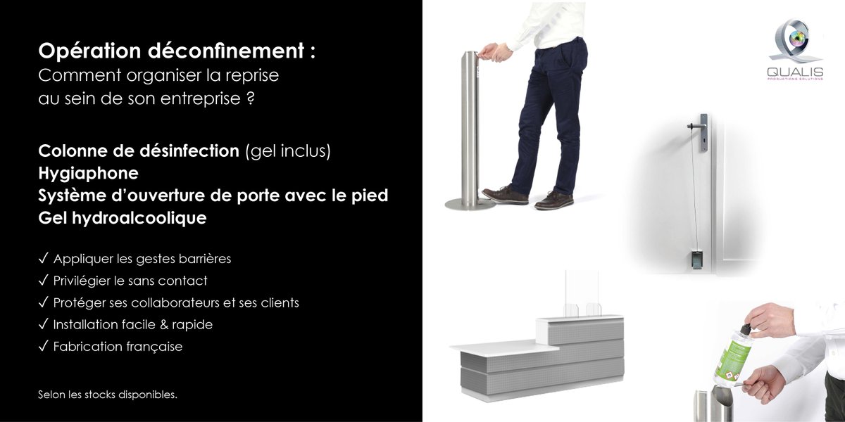 QualisSAS's tweet photo. Préparez votre reprise, tout en assurant la #sécurité sanitaire de vos collaborateurs et de vos clients. Pour en savoir plus : https://t.co/TixF1A6lqX

#Deconfinement #prevention #santeautravail https://t.co/nWVhLyqGUF