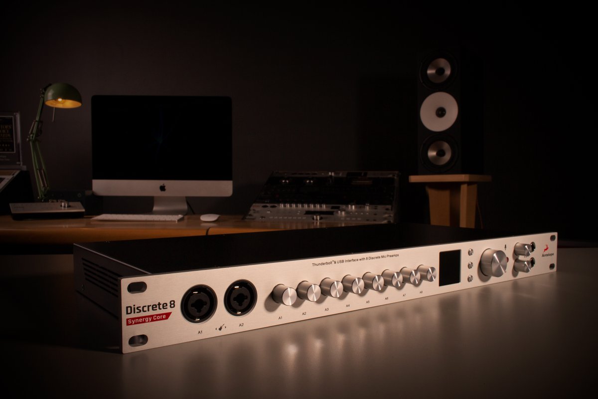 AntelopeAudio's tweet photo. Did you know that your #Discrete8SynergyCore 's 8 line outputs are DC-Coupled, meaning that you can easily control your synths via CV with tools like Ableton's CV Tools?
Learn More - https://t.co/bbcIanUnj7 https://t.co/n6Nj4XPvWo