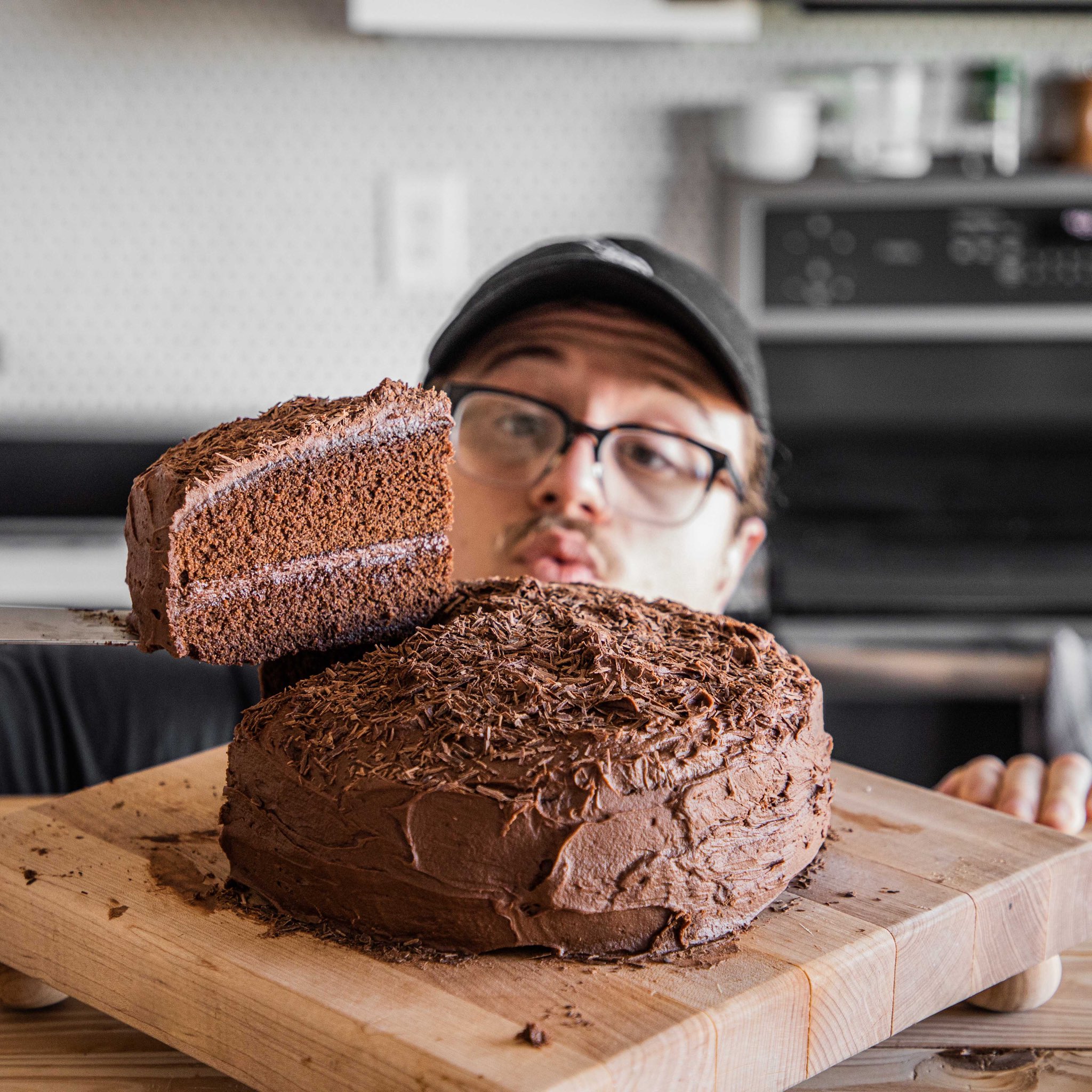 Joshua Weissman on Twitter "Just uploaded the easiest chocolate cake