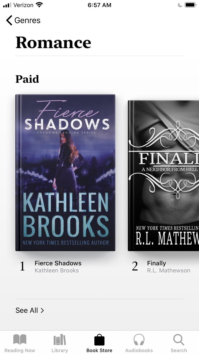 BluegrassBrooks's tweet photo. Thank you @applebooks #readers for making #FierceShadows the #1 Romance in the US and the #2 overall book in Australia 💜 .
.
.
#applebooks #mustread #amreading #proudromancereader #romancereadersofinstagram #romancereaders #apple https://t.co/ZhTUN8Df1s