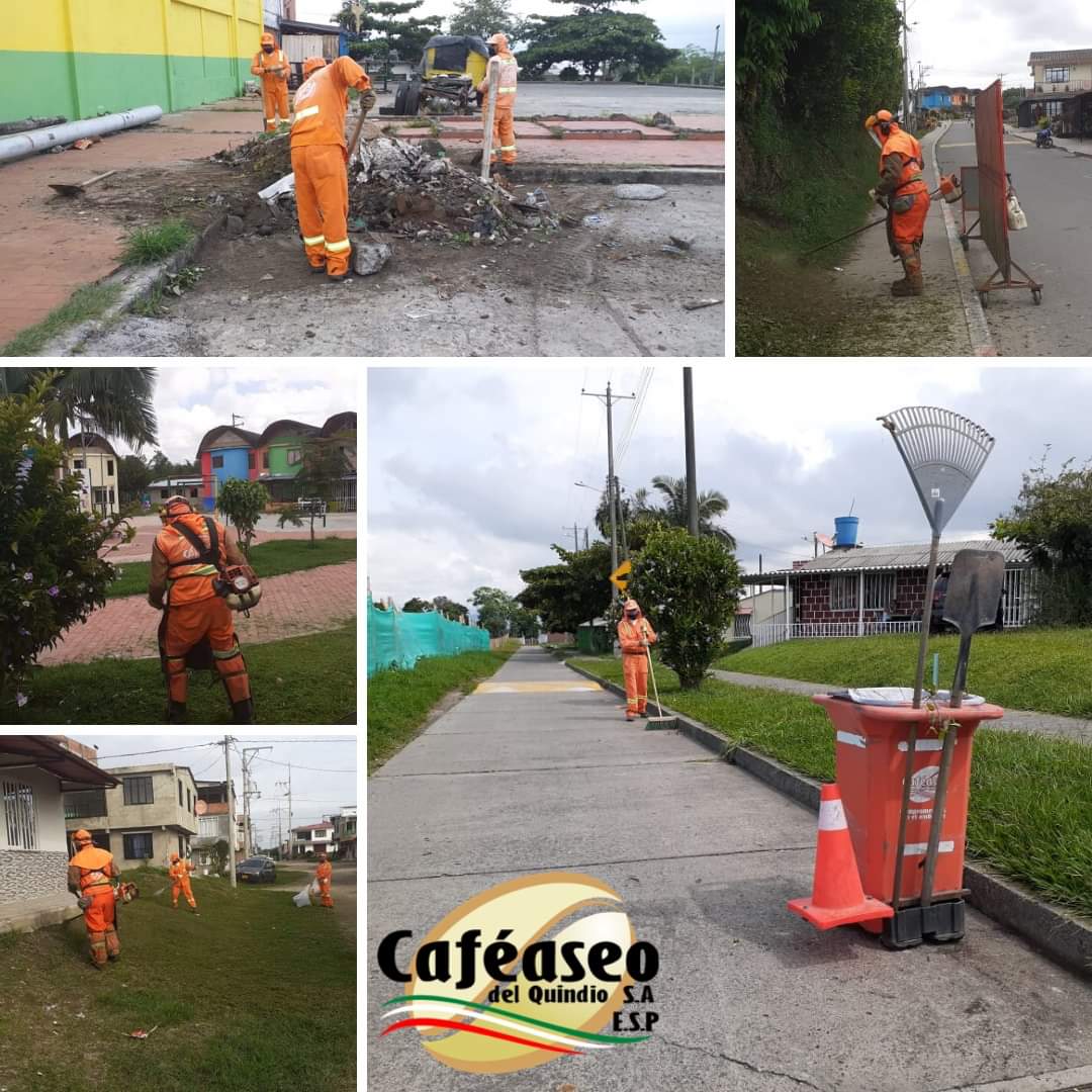 Cafeaseo's tweet photo. #AEstaHora desde diferentes puntos del municipio de #Montenegro cumplimos con nuestras.

#FelizMiercoles #PiensaVerde #QuedateEnCasa https://t.co/lCqveNWT1I