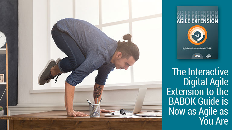 IIBA's tweet image. The Agile Extension interactive digital edition is here and as agile as you! 

Available only to IIBA members: iiba.org 

#Agile #AgileExtension #IIBAMembers #baot
