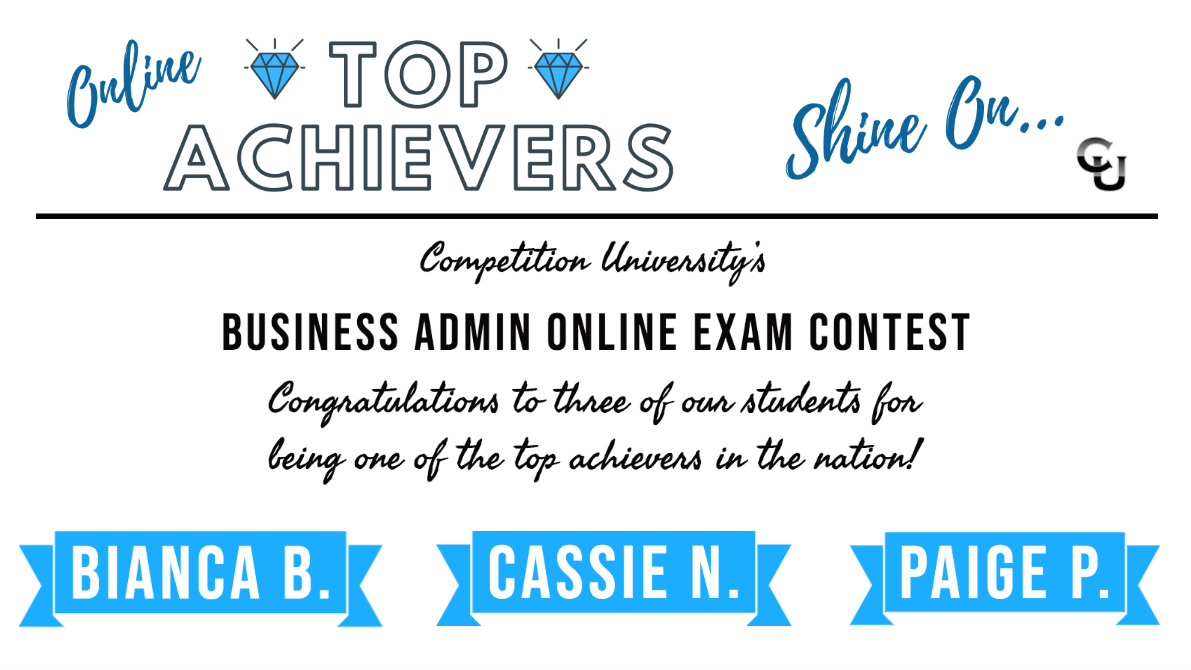 MrsNaymik's tweet photo. We have three students on the Competition University Exam Contest leader board again this week! We continue to be amazed and impressed with our students during these challenging times #WeAreStrongsville | https://t.co/0YXPW4sHFD https://t.co/5ZvygTeCit