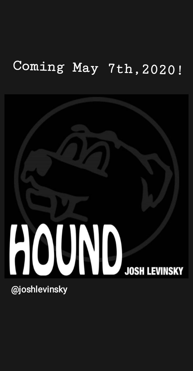 JoshuaLevinsky1's tweet photo. I'm very excited to announce that on May, 7th, I will be releasing 'Hound,' an album that so many people were nice enough to contribute to. Thank you all so much! #phillydiy #NewMusic https://t.co/RoFIfANbl0