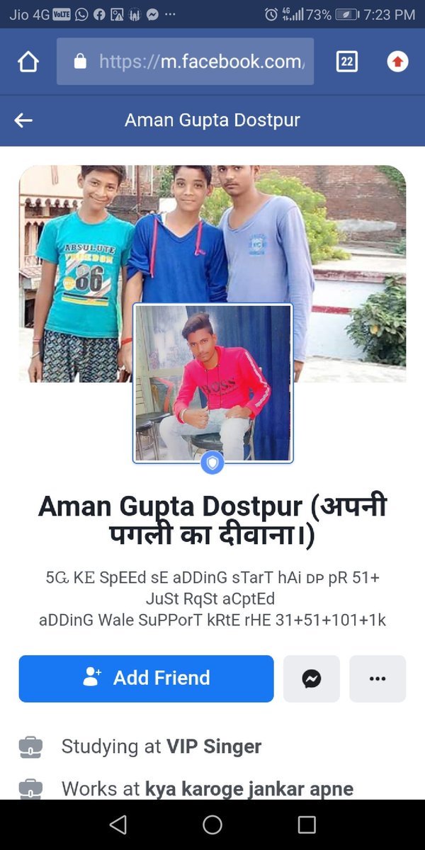 AshrafiShaykh's tweet photo. @ambedkarnagrpol @Uppolice @AmbedkarnagarDM  @CybercrimeCID @sultanpurpolice @SultanpurDm
सर निवेदन है की फेसबुक पे ऐसी पोस्ट डाल के धार्मिक भावना को आहत कर, देश में माहोल ख़राब  करने वाले व्यक्ति पे तुरंत करवाई कर जेल भेज जाये! धन्यवाद🙏:Link https://t.co/OSpYM7q4NK https://t.co/viWFoFFiqO
