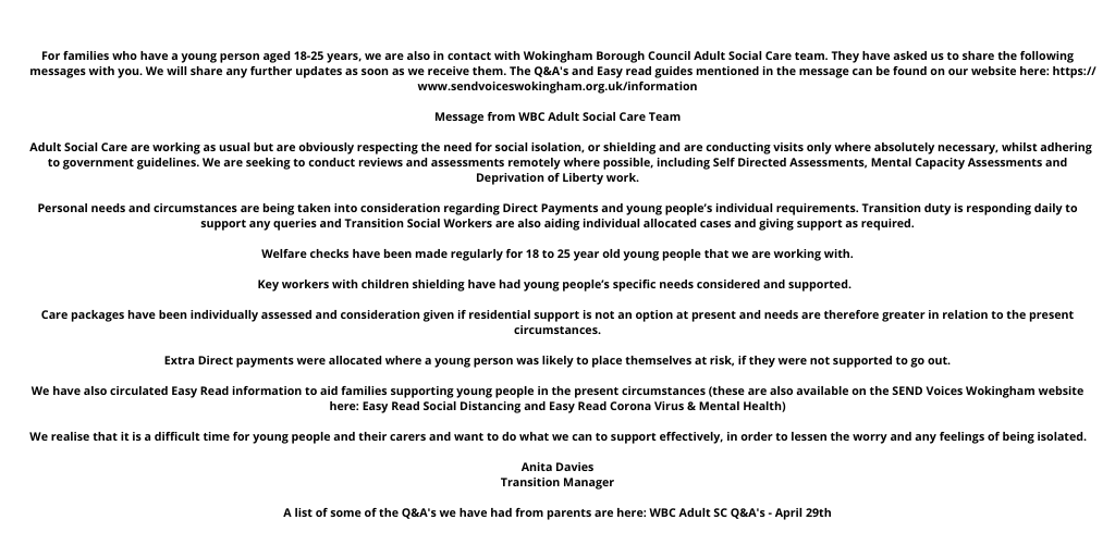 SendVoicesWokingham (@sendvw) on Twitter photo 