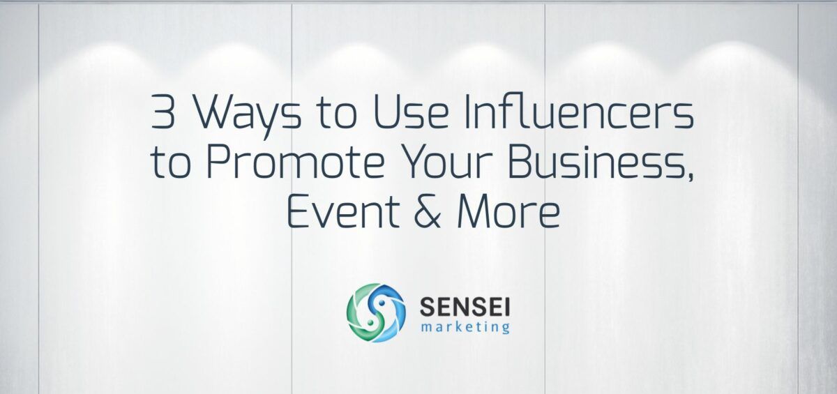 3 Ways to Use Influencers to Promote Your Business, Event &amp; More buff.ly/2Pc6VHK