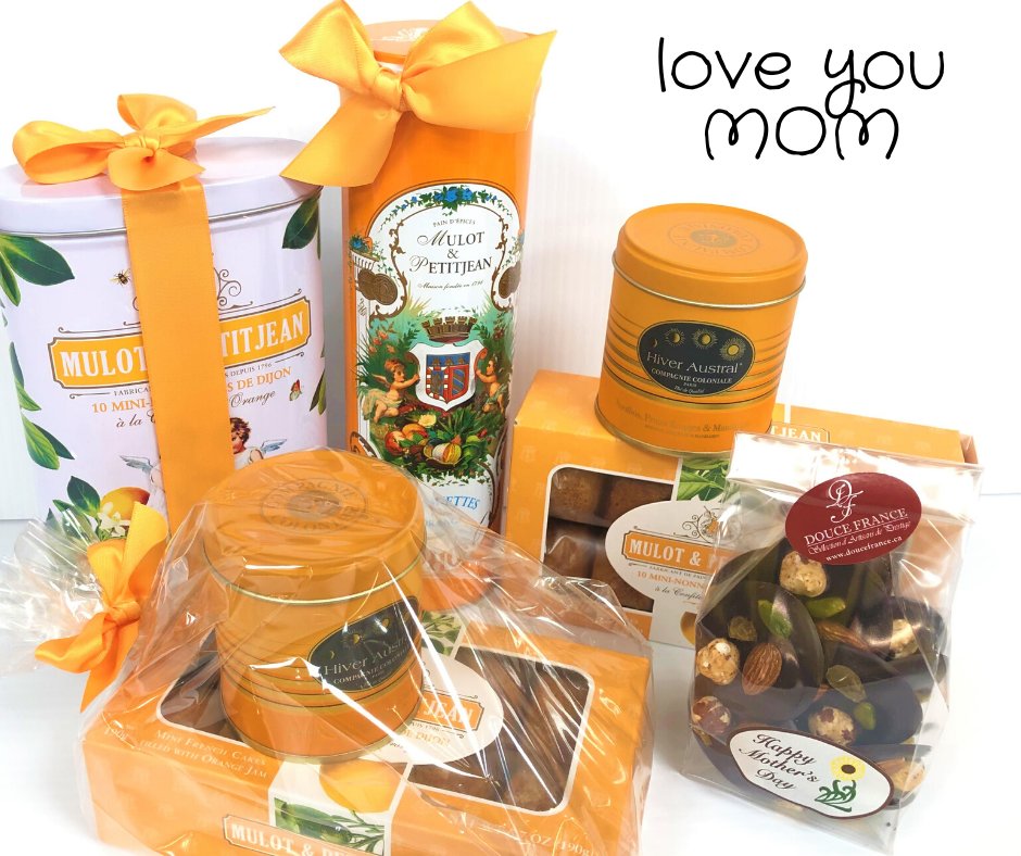 DouceFranceTO's tweet photo. #stayathome &amp; celebrate #HappyMothersDay! #gift #giftideas for #Mom #nonnettes #gingerbread with #tea &amp; #chocolates #glutenfreechocolates #veganchocolates #mendiants pretty #collectortins 
#DouceFrance #Danforth #Toronto
Place an order for pick up or to be delivered https://t.co/Ge5GKLqfBY