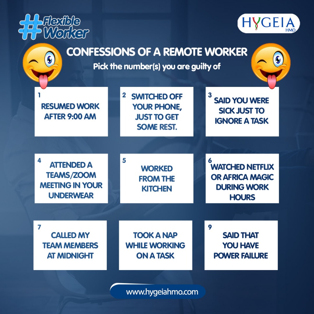 HygeiaHMO_'s tweet photo. Who's up for a quick Wednesday Bingo?
_
Score yourself in the comment section, share on your stories and tag us for a repost.
_
Stay Safe.
#Flexibleworker #covid19 #Bingo #Hygeiahmo https://t.co/cUGxKRQror