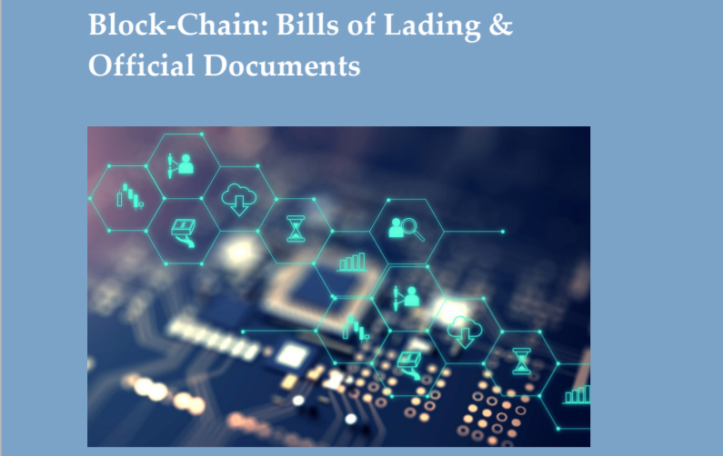 CargoXio's tweet photo. "Given the approval granted to certain BC platforms by the IG P&amp;I Clubs, BC technology is arguably on its way now to driving the complete digital transformation of the shipping industry," - Wole Olufunwa, partner at Ince Legal @incegordondadds  #smartBL  

https://t.co/mAvhOMV8l8 https://t.co/eCmThMfmZN