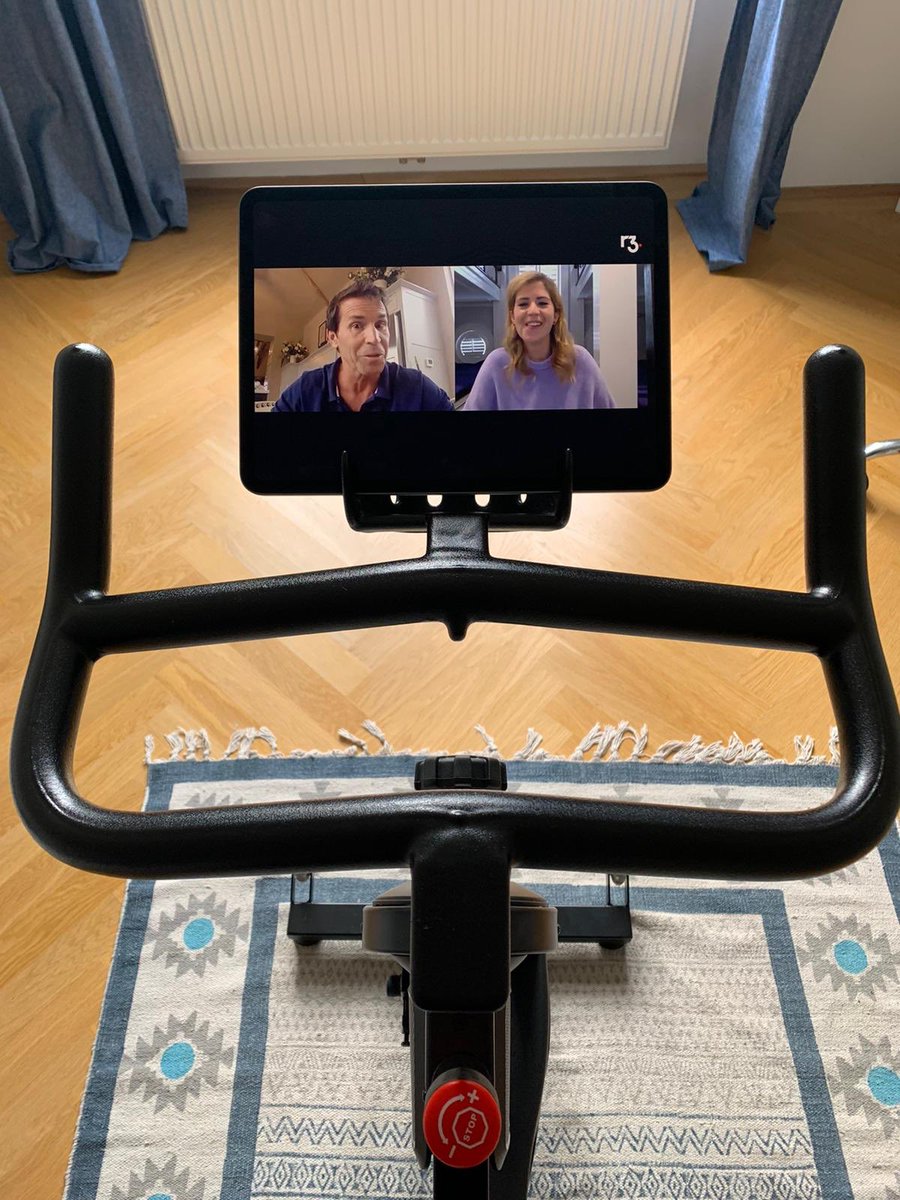breadandrutter's tweet photo. Was sent this by a coworker, taken by @petkocom. I’m dying laughing. I am basically a peloton instructor! #LifeintheFastChain https://t.co/yjgS4BmnoL