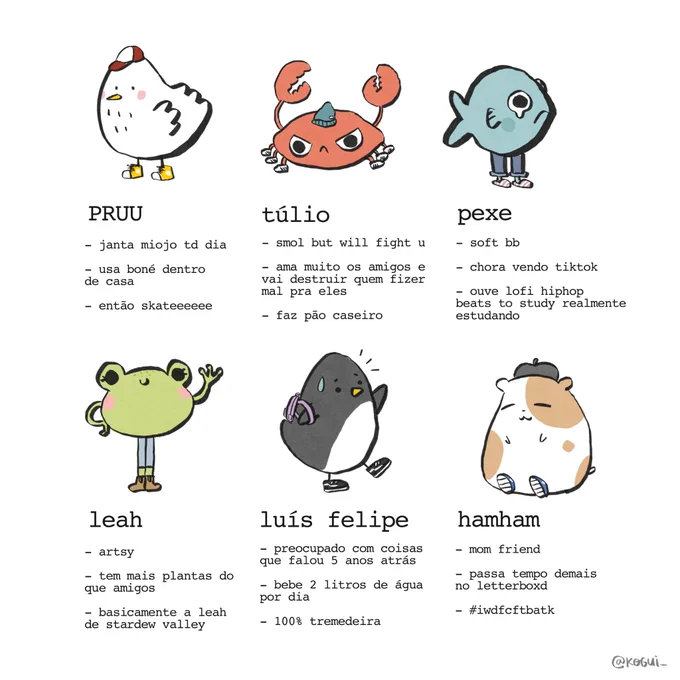 tag yourself: animal de sapatinho edition 