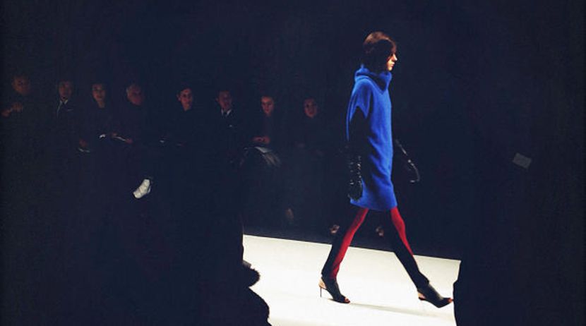 TheFashionLaw's tweet photo. Fashion's sustainability problem is not with fashion shows. It's with the need to constantly produce and sell new stuff. https://t.co/z6pxLz9uf1 https://t.co/b8kXAbX1pA