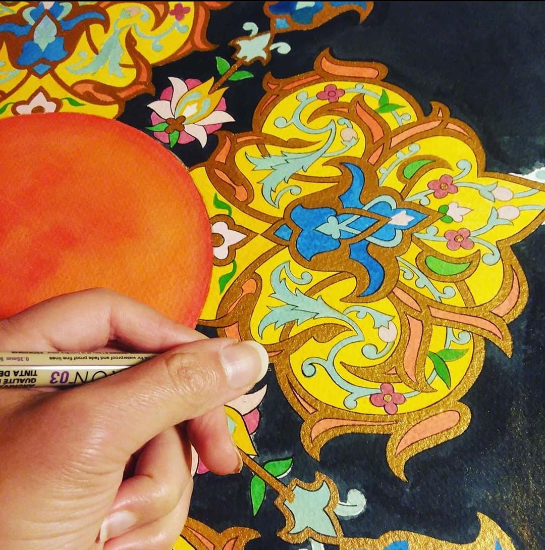 GAMACollective's tweet photo. THIS SUNDAY we're running our 2nd workshop in the Pathways to Spirituality series: PAINTING with Sana Mirza! Sana will be leading a mindful meditative painting session to bring you back to presence with your own inner light through art. Click here: https://t.co/m2TBseS8ci https://t.co/PKHHh57jpJ