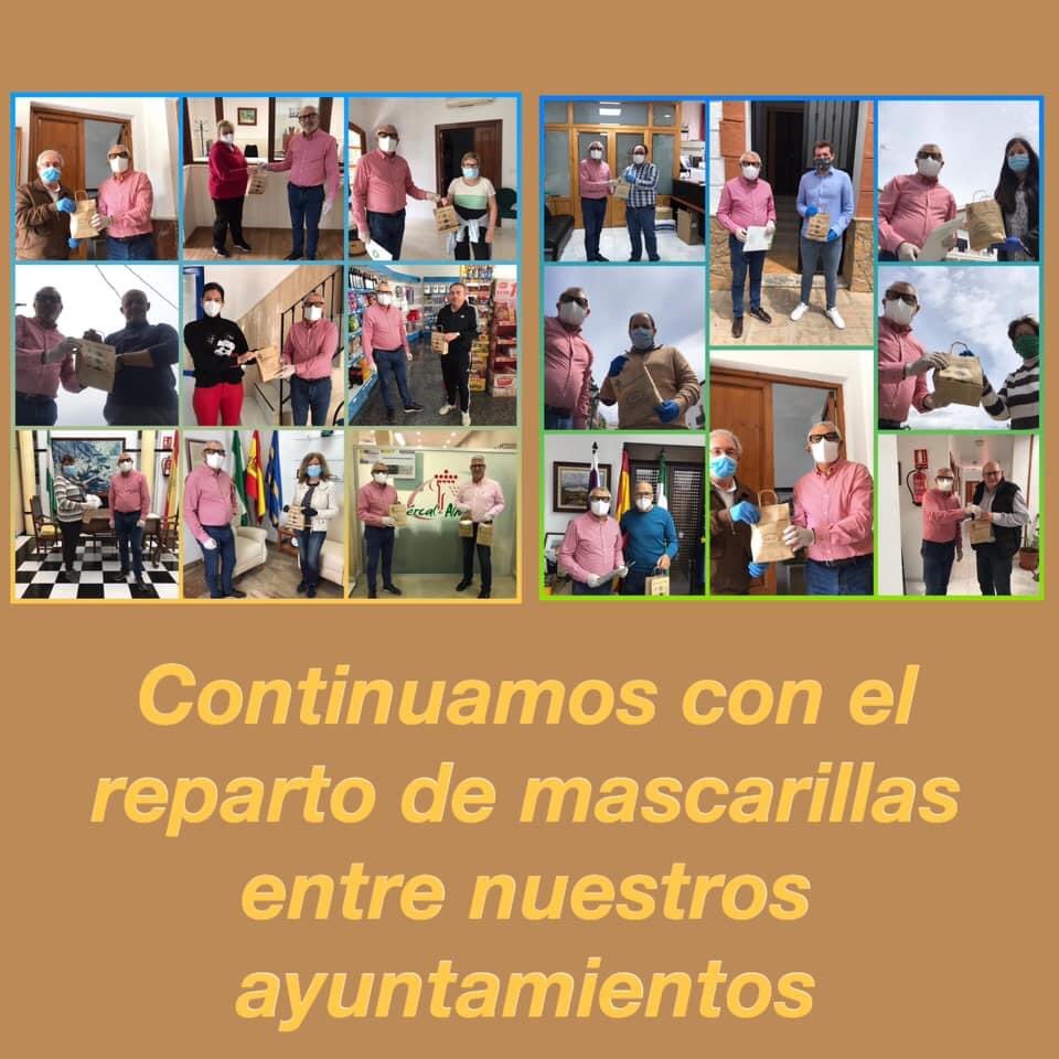 ConsorcioSector's tweet photo. ✔️Seguimos con el reparto de mascarillas entre los ayuntamientos. Hemos estado en #HuércaldeAlmería, #SantaFe, #SantaCruzdeMarchena, #Alhabia, #Terque, #Bentarique, #Alboloduy, #Alsodux, #Padules, #Almocita, #Canjáyar, #Beires, #Fondón, #FuenteVictoria, #Laujar y #Alcolea #CRSII https://t.co/eE1hGsDGo9