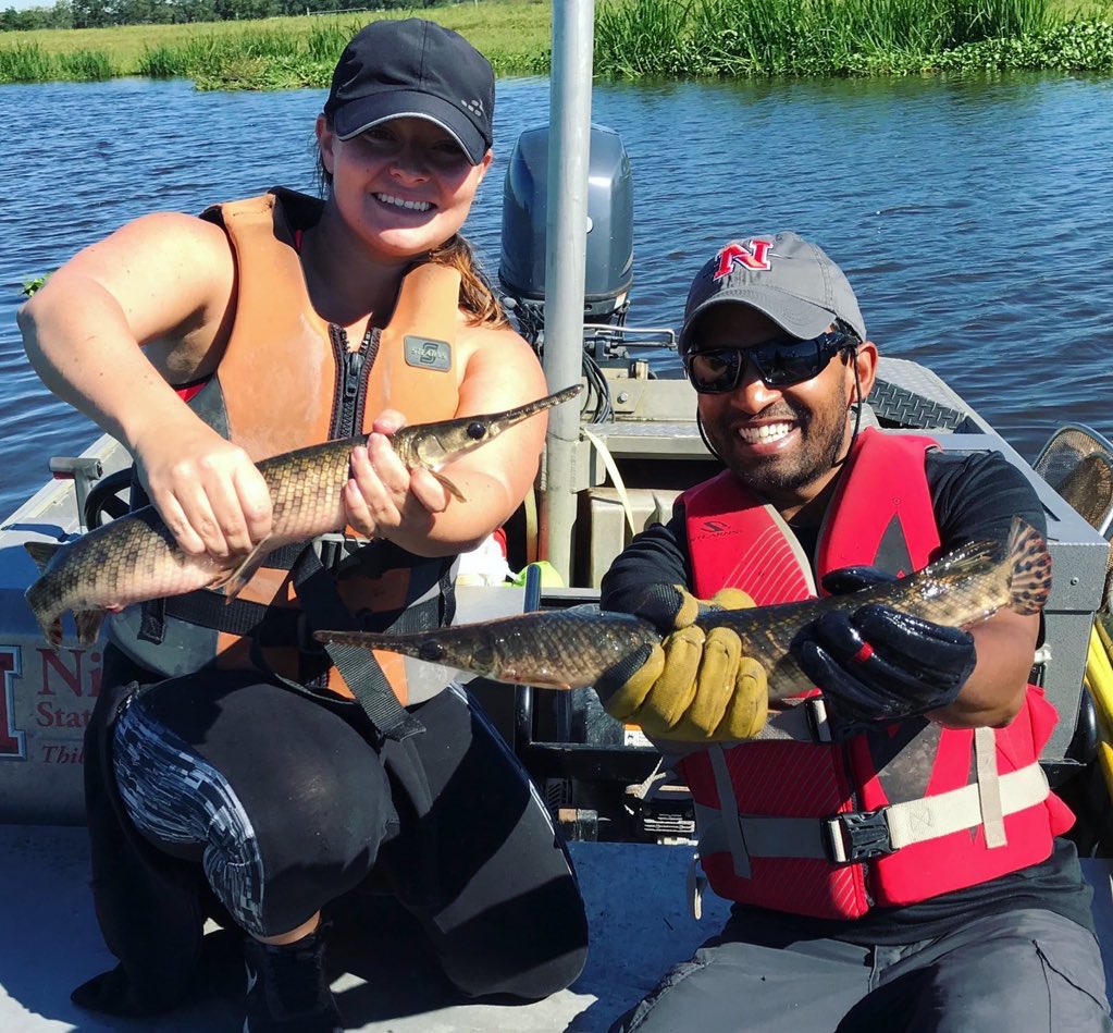 SolomonRDavid's tweet image. SO PROUD of @SarahFontana814 &amp;amp; @Atfredri for successfully defending their theses! They were also the first @NichollsBiology to defend virtually. 

It’s been a privilege working with them as the first cohort of #GarLab grad students!