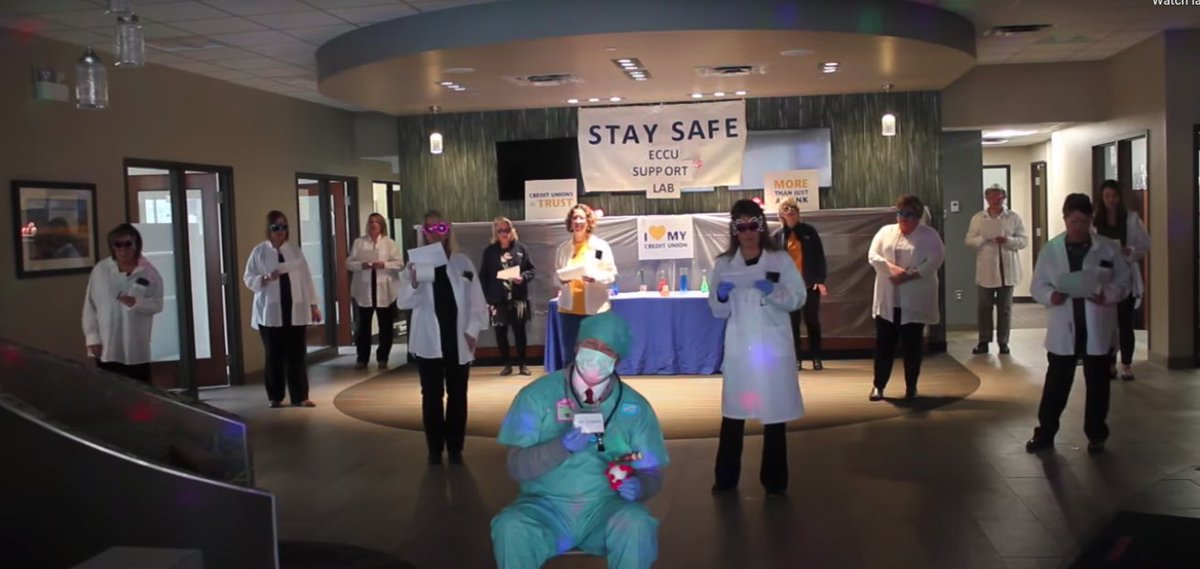 TheExchangeATM's tweet photo. Check out this awesome video by @EastCoastCU sharing a message on COVID-19! 👏 We love seeing the fun and innovative content our Network FIs are sharing! https://t.co/TPdrUGUDdG https://t.co/6kJgE8WNxo