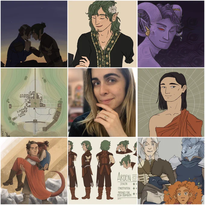 Why yes, when I'm not playing dnd, all I do is draw dnd, that is correct #artvsartist2020 
