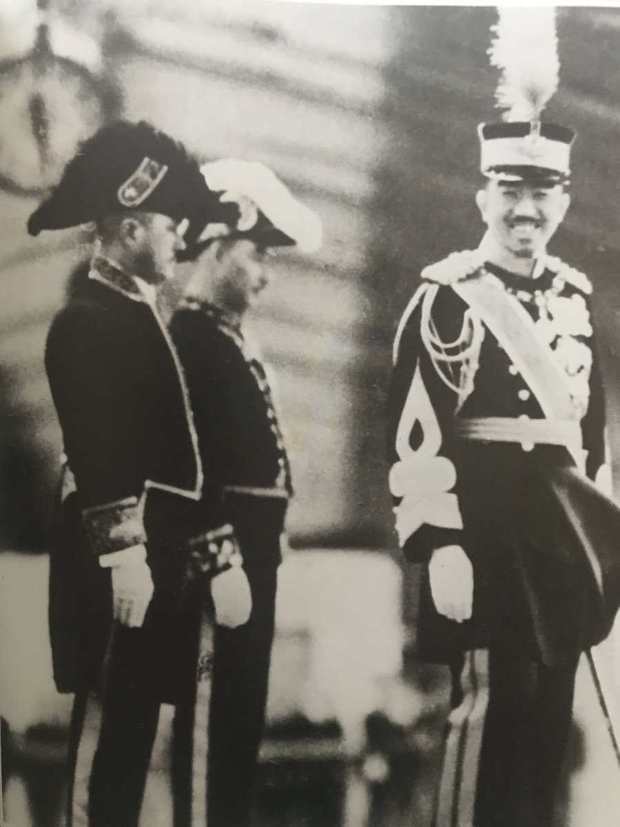 Matthew Legare April 1935 The Showa Emperor Smiles At An Off Camera Relative While Awaiting The Arrival Of Emperor Kangte From Manchukuo This Photo Was Banned Because The Godlike Emperor