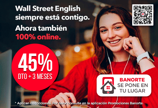 WSEMexico's tweet photo. 🔴 ¡Estrenamos promoción con @Banorte_mx! 🔴 Para los clientes #Banorte tenemos hasta 45% de #descuento y meses sin intereses.

Cumple tus metas de aprender inglés, ahora 100% #Online. 💻

Consulta los términos y condiciones directamente en la App de Promociones Banorte. https://t.co/yTSeXgZjCR