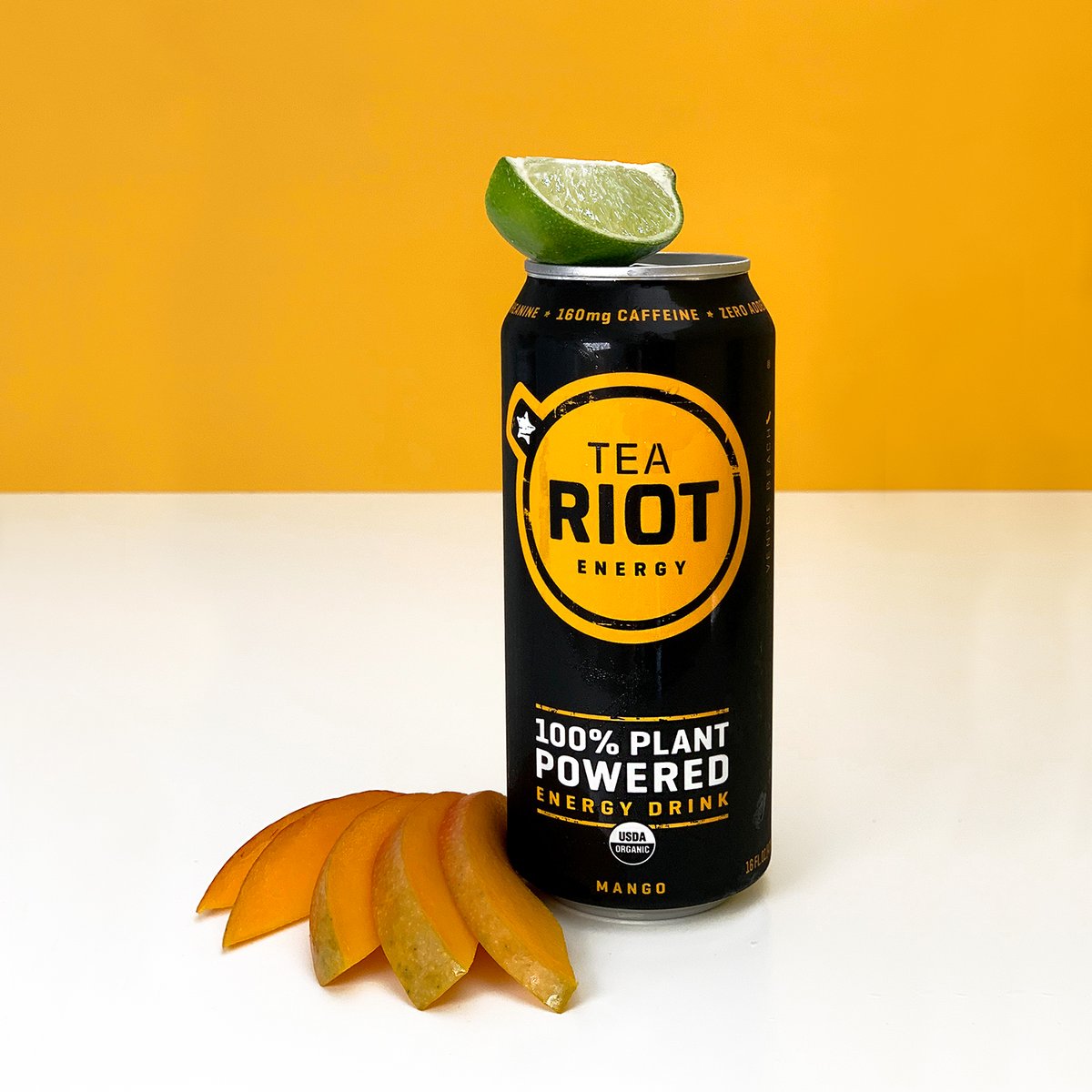 RIOTenergydrink's tweet photo. Popping with juicy mango- this flavor will set your taste buds on fire with summertime vibes.  A hint of lime at the end makes you go back for another sip.  

Head to our Instagram for a chance to win a 4 pack of Mango! 

#teaRIOT #RIOTon https://t.co/VckpfscN5C