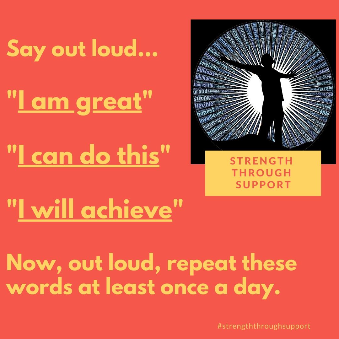 strength_ts's tweet photo. You CAN do this!  These are called 'affirmations'.  Adding  positive messages, every day, into your life can make a massive difference. YOU ARE GREAT! 😍😀😇❤️#icandothis #affirmations  
Photo: John Hain https://t.co/MmQ8SndwUs