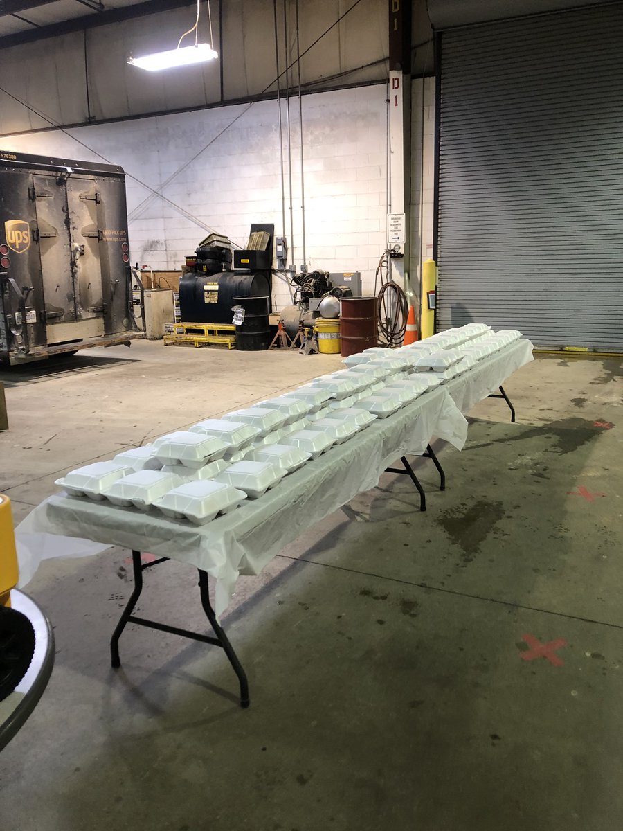 The Howell Center was blessed today with a Random Act of Love. Thank you to TheNaz church of Brighton. They provided lunches and a send off for our drivers and inside employees. #awesome