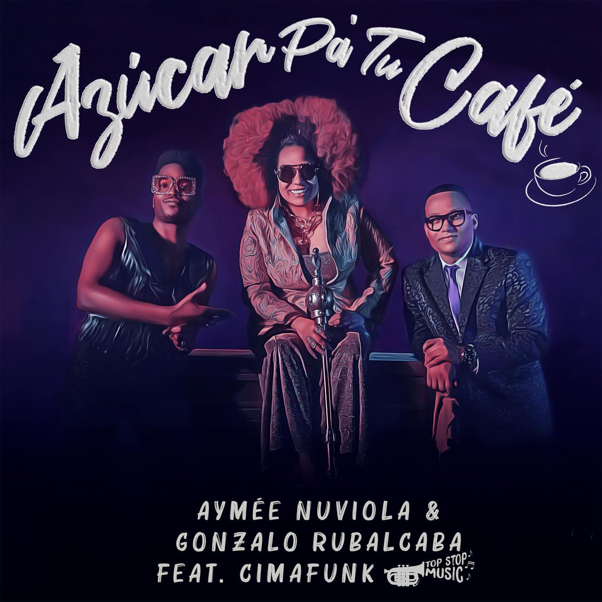 Calentando la pista con @aymeenuviola y #GonzaloRubalcaba 
Azúcar pa’ tu café ☕️🔥
Disponible desde medianoche en todas las plataformas digitales! Descárgale! Baila tu gao!
Más sorpresas mañana!! 🙌🏿
#azucarpatucafe #cimafunkenlacasa #afrocubanmusic #estoesloquehay