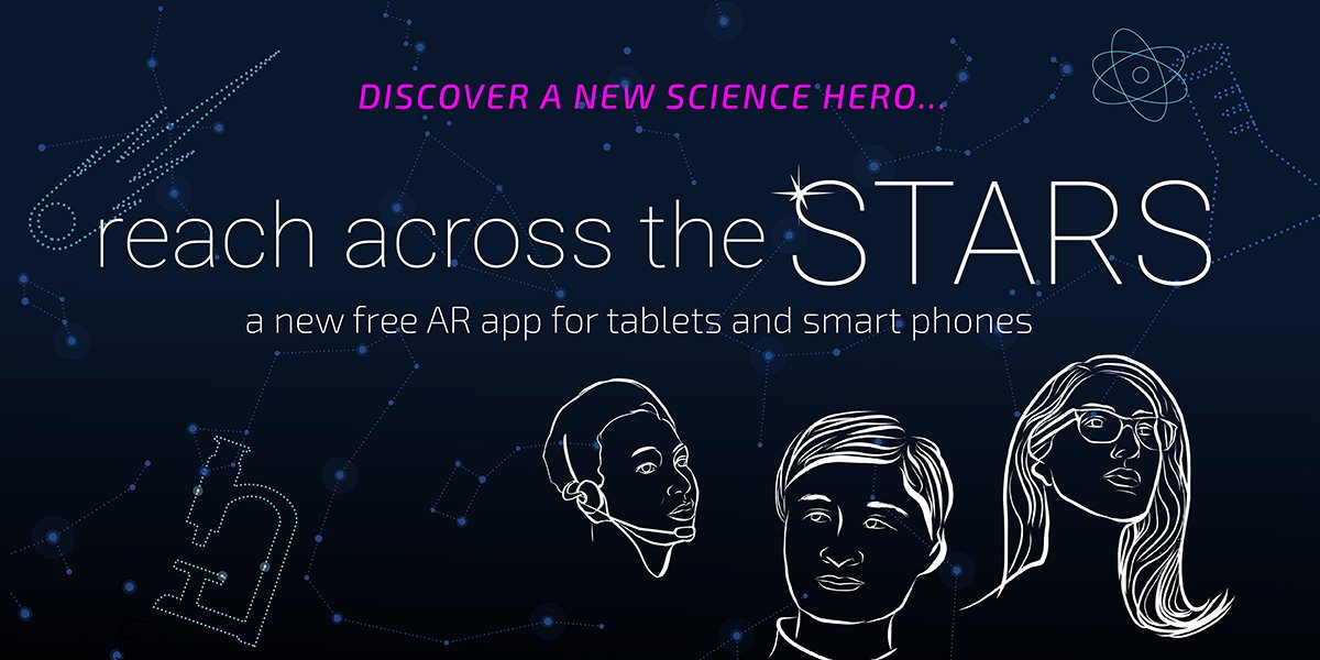 chandraxray's tweet image. Women have made many contributions to science, technology, engineering, and math (#STEM). Virtually "meet" those who have blazed trails in #science &amp;amp; #space in a new app released through a collaboration by @Smithsonian and @NASA. s.si.edu/reach #BecauseOfHerStory #AR