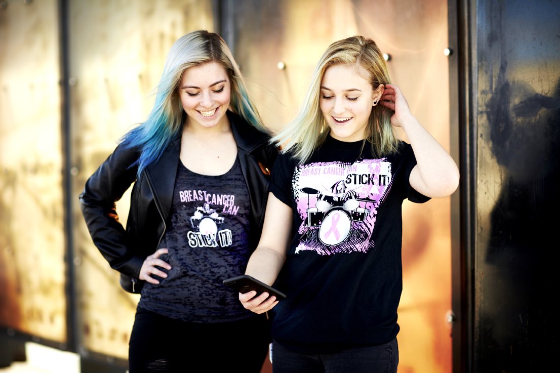 bccsi's tweet image. Don’t forget our exclusive merch! Show your support, &amp;amp; your style with our #StickItSwag! Have you gotten yours yet? What are some must haves? ✅ out our store at: breastcancercanstickit.org/store/ 📸 by: @fotogrldg / Models: @paaytontaylor &amp;amp; @sydneyharte #BreastCancerCanStickIt #ClassicT