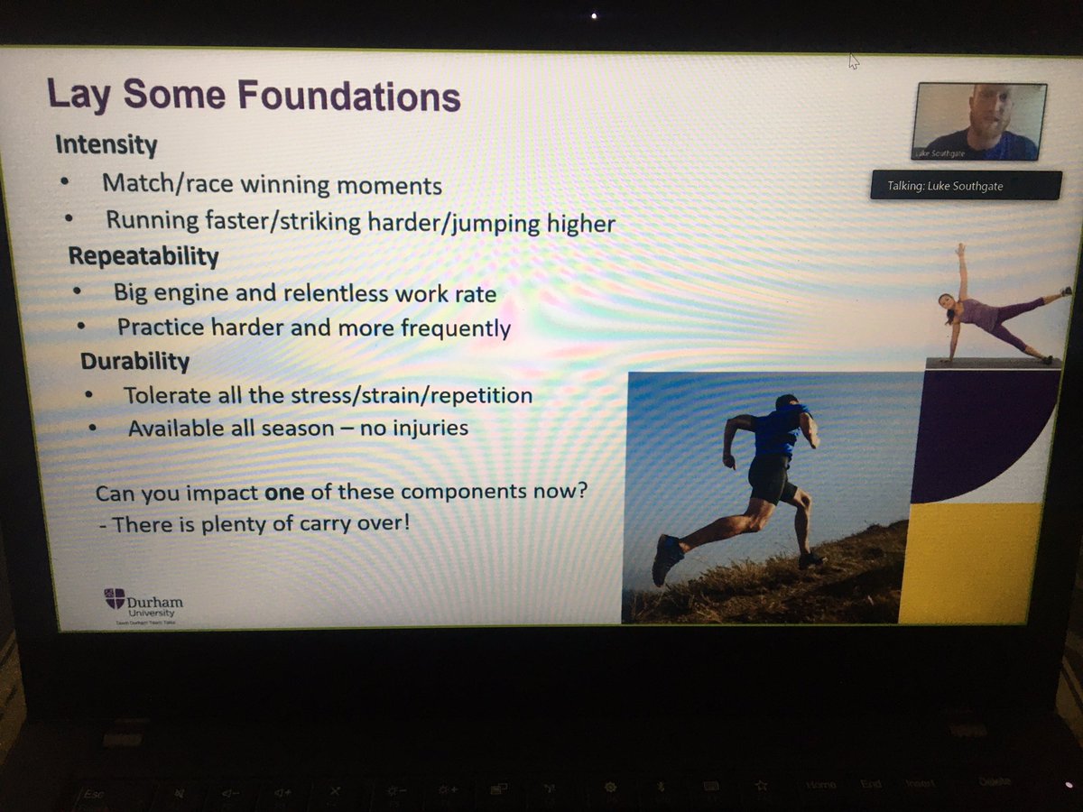 TeamDurhamSC1's tweet photo. A little snippet from our first @TeamDurham ‘Team Talks’ workshop which are happening every 2 weeks on Wednesdays at 3pm! Get involved, tell your team mates &amp; RT to help us reach a bigger audience for our next workshop on 13th May 🙌🏼 #nutrition #psychology #strength #conditioning https://t.co/rShfBwWzxt