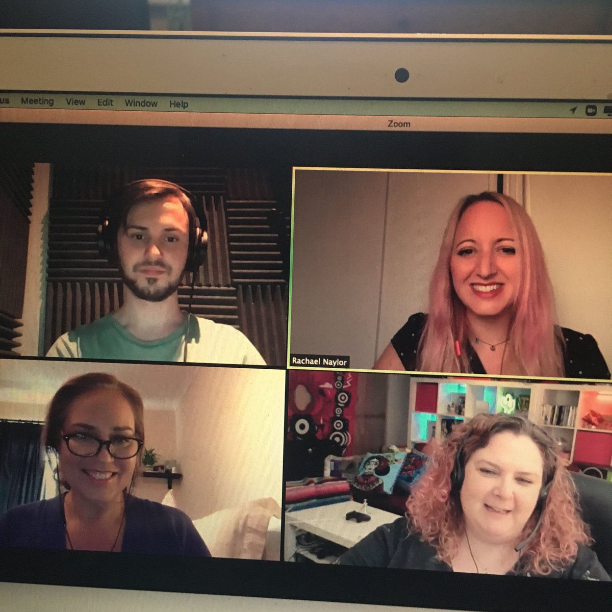 JoAshe2's tweet photo. Fab webinar with the excellent Adele Cutting #Soundcuts #VonWebinar https://t.co/MT5Nclah2Y