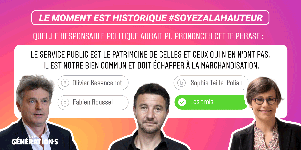 Les Jeunes Génération·s tweet media