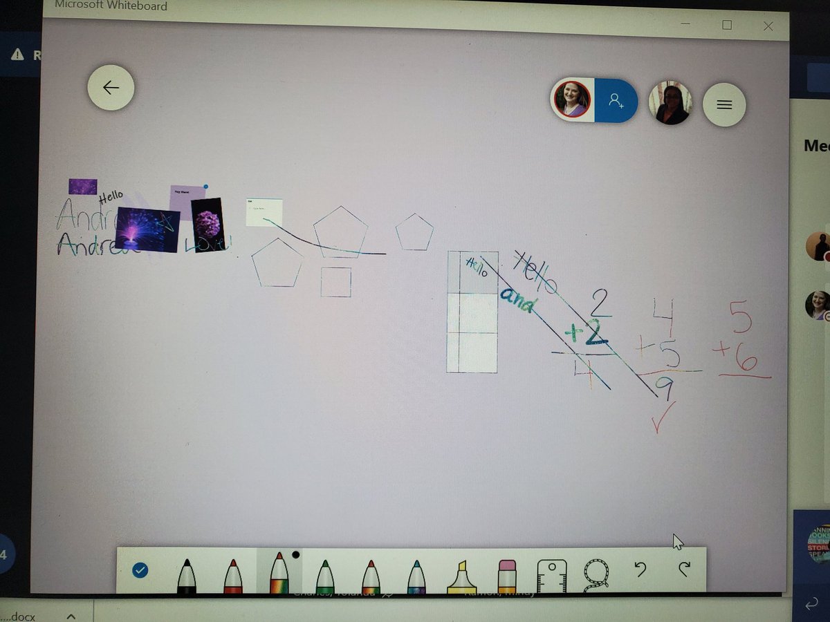 hawthornej05's tweet photo. Can't wait to try out the new Microsoft Whiteboard app and all of its cool features. π Thanks @MissRioux and @FCSVanguard for
this awesome #FCSremotePD!ππΎ @CESMustangs1 @MathyMissB @MicrosoftEDU https://t.co/DX6cX1m7wH
