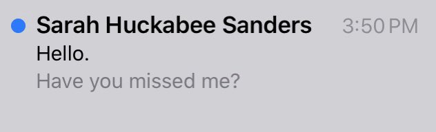 No, girl. Not even a little.