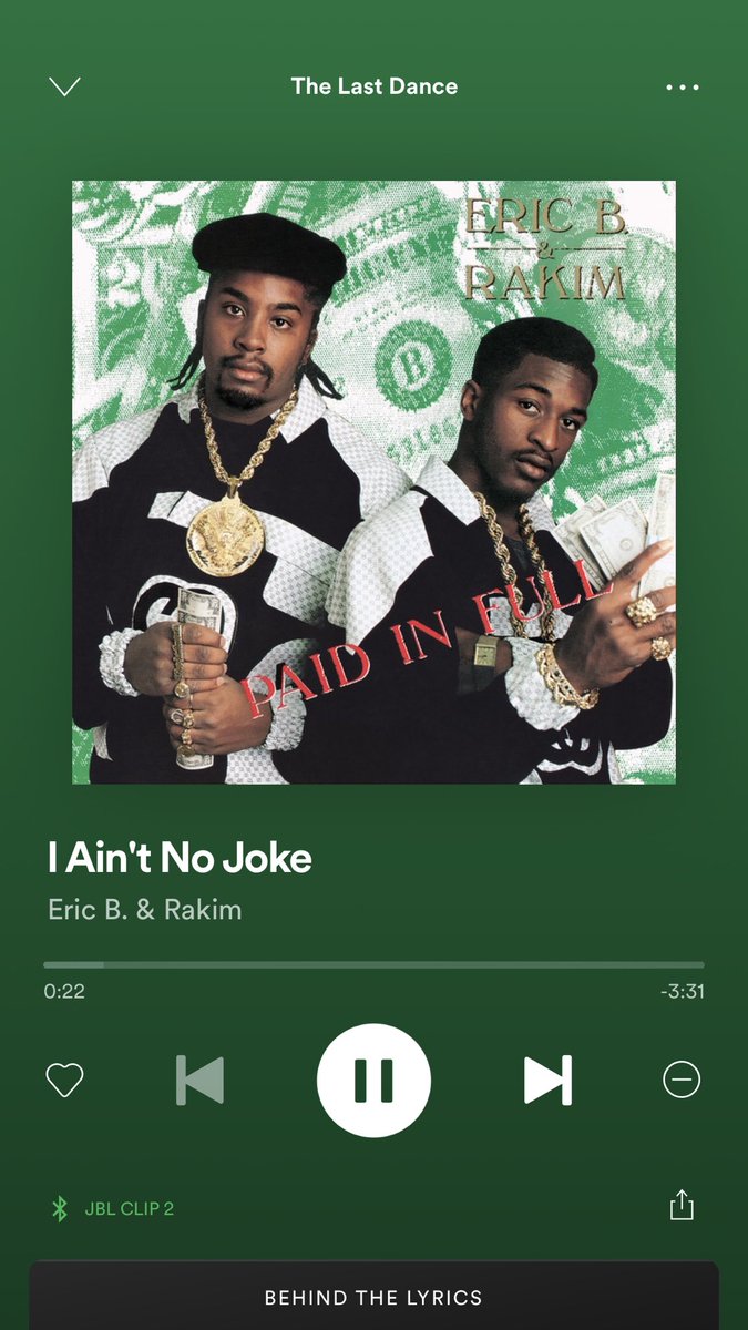 _CoachWatson's tweet image. I know it’s been said a lot recently but that #TheLastDance soundtrack is crazzzy🔥 #OGsKnow #Iaintnojoke @Spotify