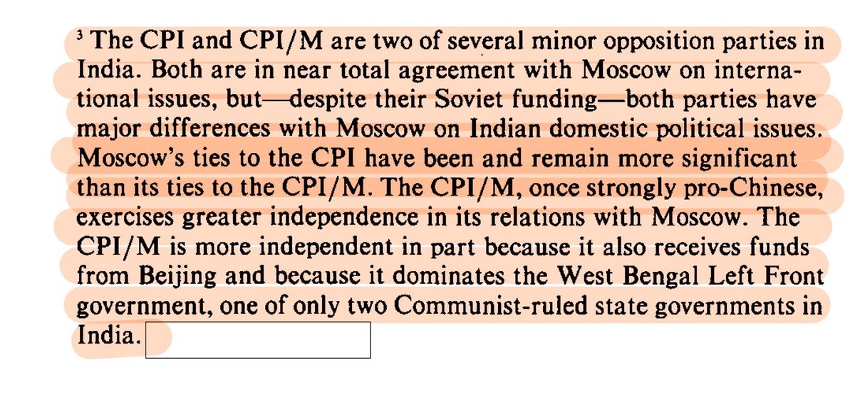 Remember the radical factions which didn’t like the USSR? They were being funded by Beijing. Same Beijing which attacked India. It’s comical how they towed foreign line just for some scraps from our enemies. Anyway, moving on.