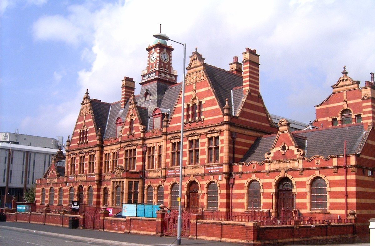 15/  @victoriabaths in Manchester. An Edwardian baths complex built 1906, the baths closed in 1993, the complex was left in a poor state. It won the final & though costs rocketed they started restoration and it is now open as an attraction & events venue. Restoration continues.