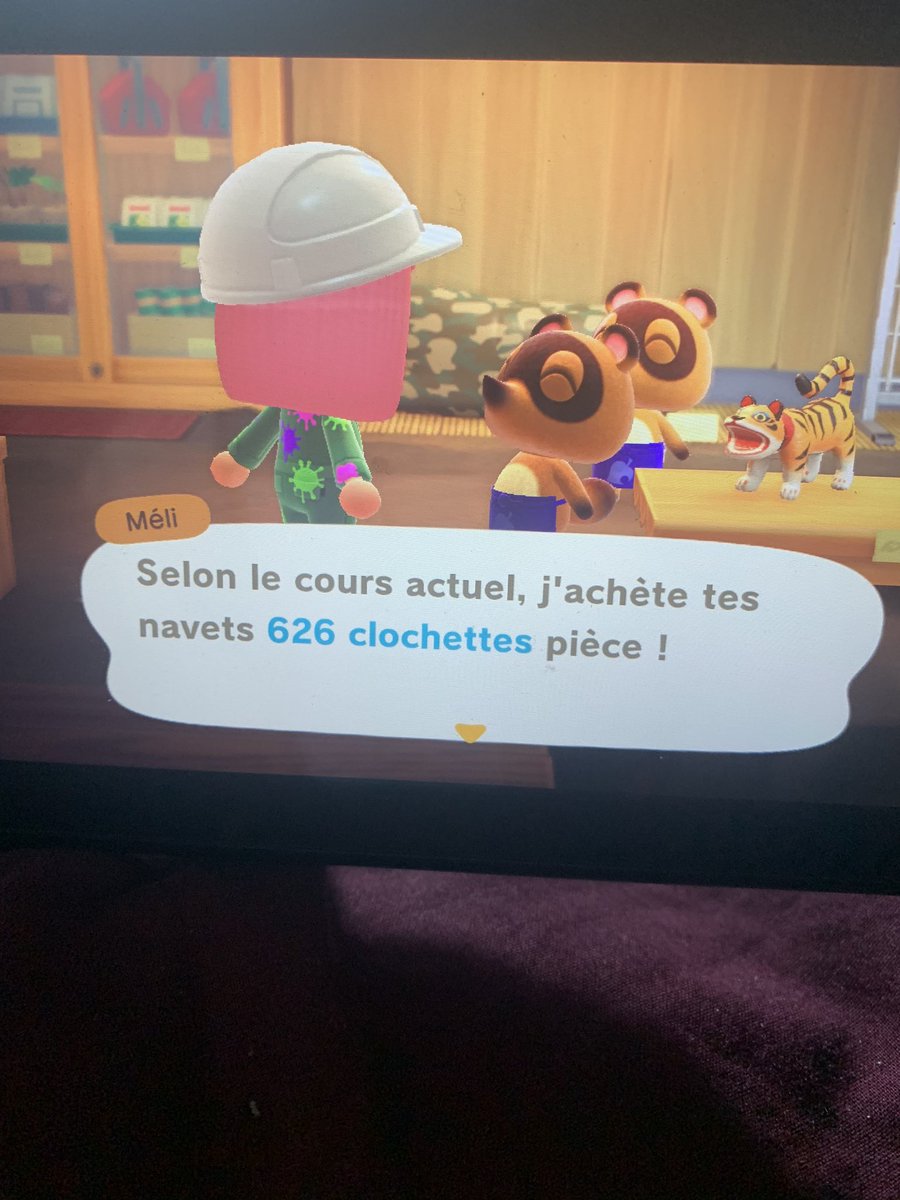 ClikkilC's tweet photo. Cours de navet de 626, DM si intéressé #AnimalCrossingNewHorizions   #navets https://t.co/XBBdhTwm53