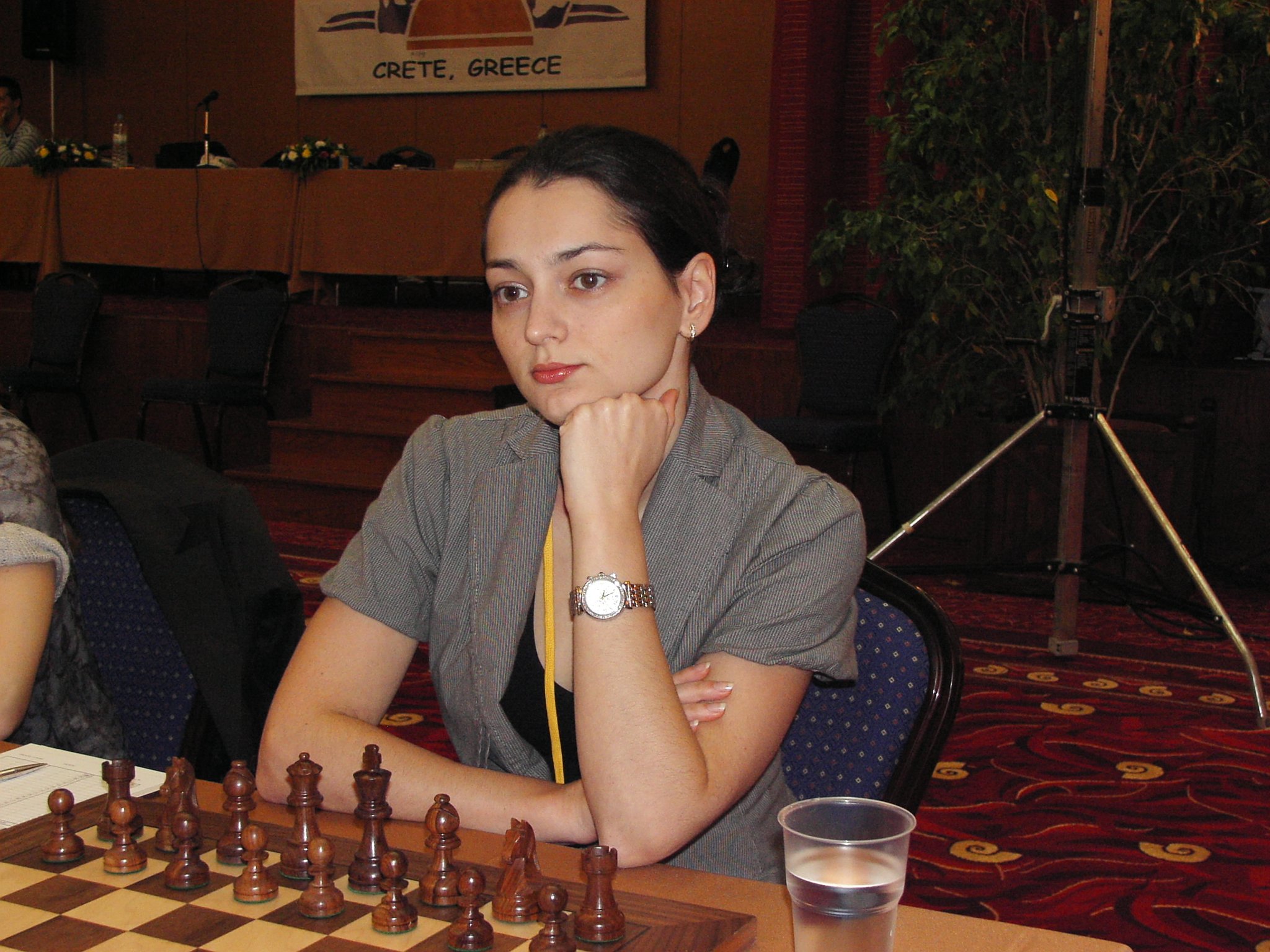 Happy Belated Birthday to Chess Grandmaster and former Women\s World Chess Champion 
Alexandra Kosteniuk 4/23/1984 