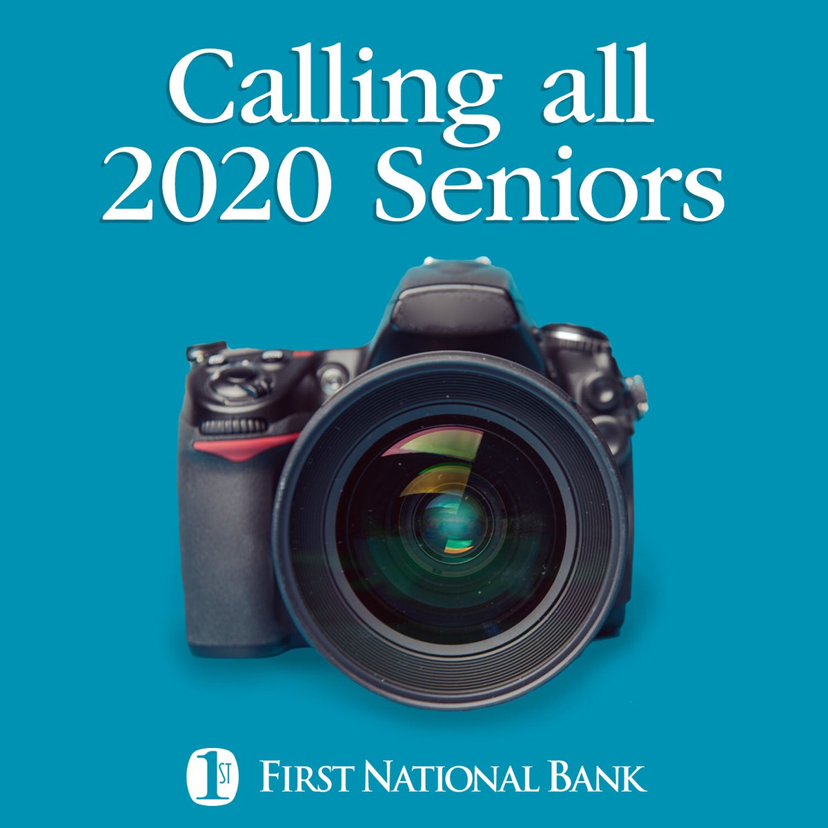 FNBFirst's tweet photo. 🎓Calling all 2020 Seniors 🎓We want to celebrate you! If you or a loved one is a 2020 Senior, direct message us your senior picture.  We would love to honor you by including your photo in our Celebration of Seniors video. https://t.co/rzqIaphAen