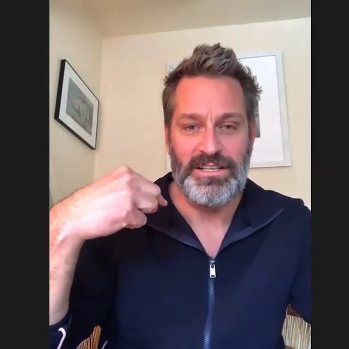 peterhermannnet's tweet photo. Very, uh, becoming ... Peter. 🧔
.
.
.
#YoungerTV #peterhermann https://t.co/Vxp5TLEL39