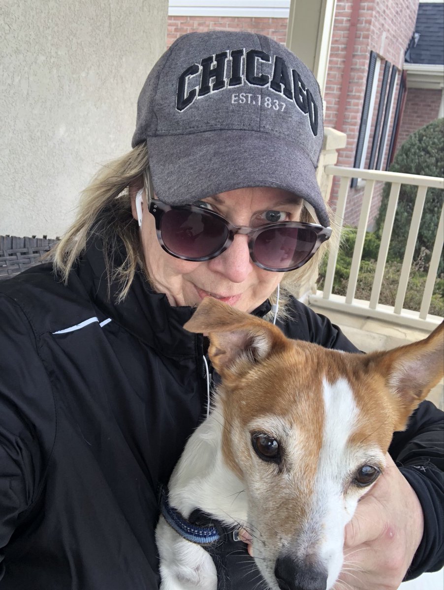 #testingtimes from Ottawa. Morning ritual with my JRT and hoping for a return of the  #iabcconference in Chicago at a later date.