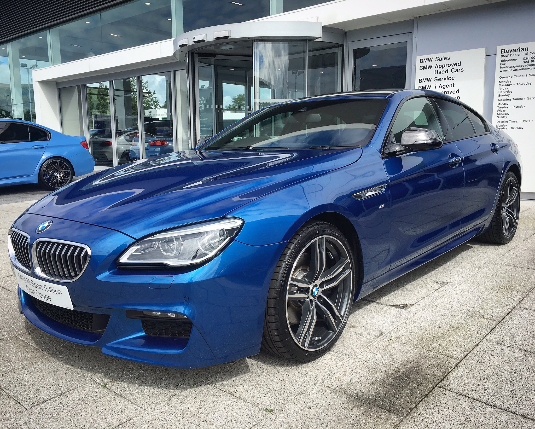 𝑶𝒕𝒔𝒊𝒍𝒆 𝑲 on Twitter: "Sexy 6 GC The Sonic Speed Blue BMW 6 Series 640d ...
