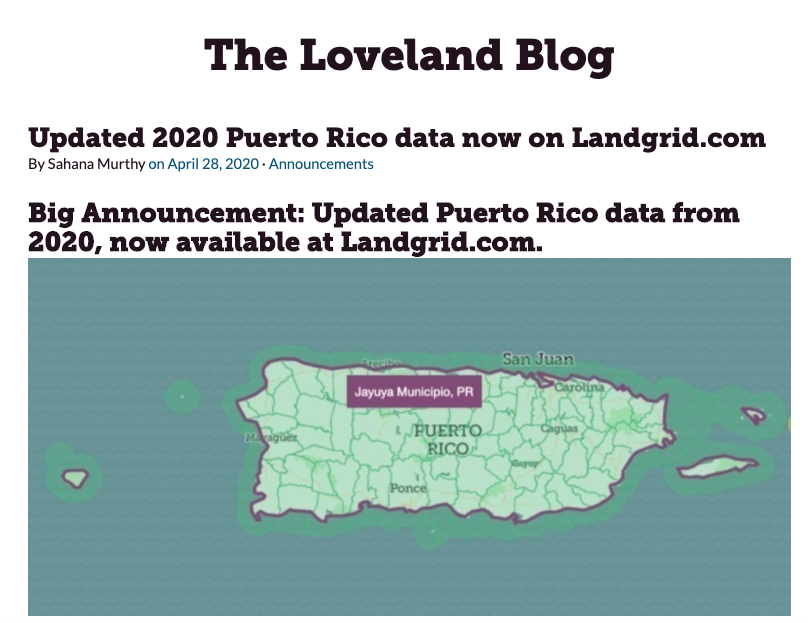 regridapp's tweet photo. Puerto Rico Parcel Data:
https://t.co/5ilZnGQELK
The blog showcases some basic pre & post hurricane Maria related analysis on the property data.
If you are looking for all of Puerto Rico data, then please email us at parcels@landgrid.com
#puertorico #parceldata #2020data https://t.co/GGZOrvkvAu